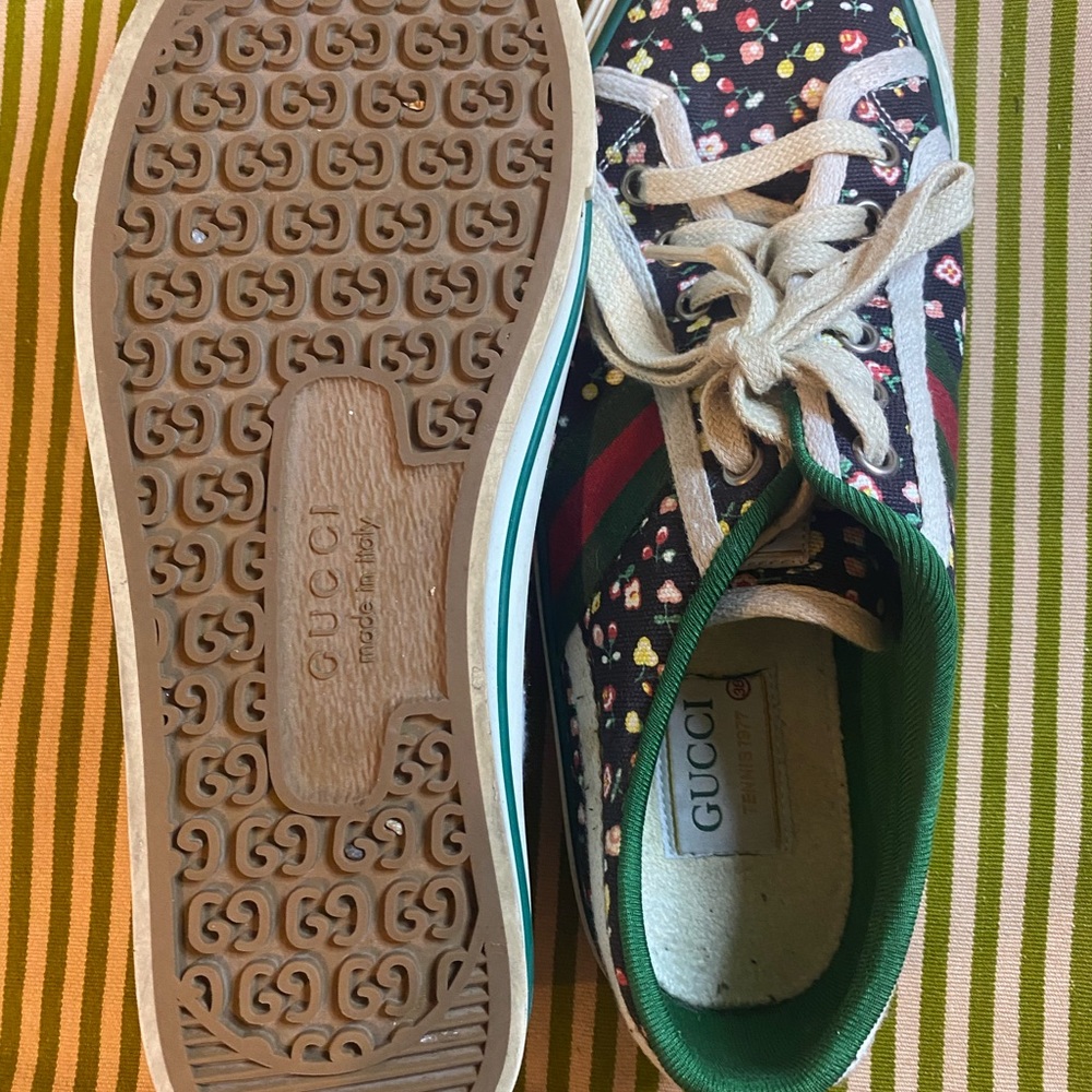 Gucci Limited Edition Sneaker with Liberty of London floral Print size 38 - Picture 10 of 11